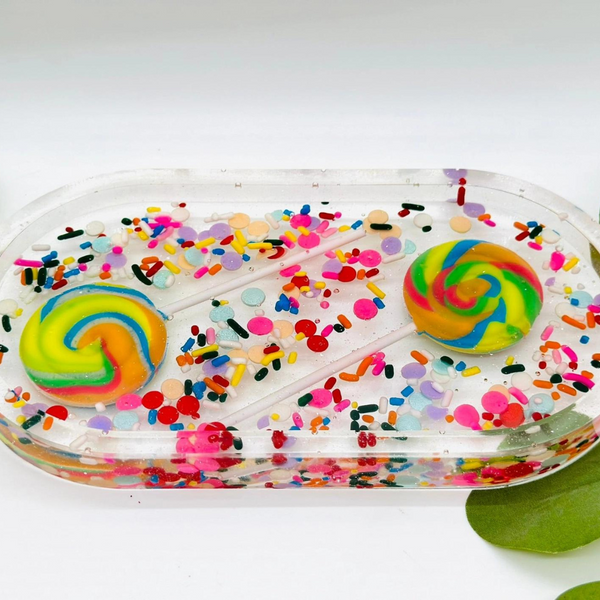 Pinwheel & Sprinkle Tray