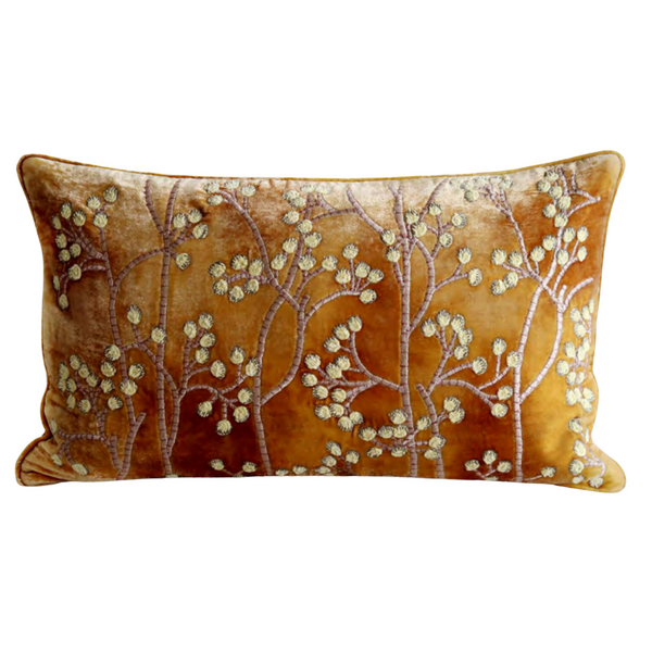 Anke Drechsel Berries Cushion, Shaded Oro