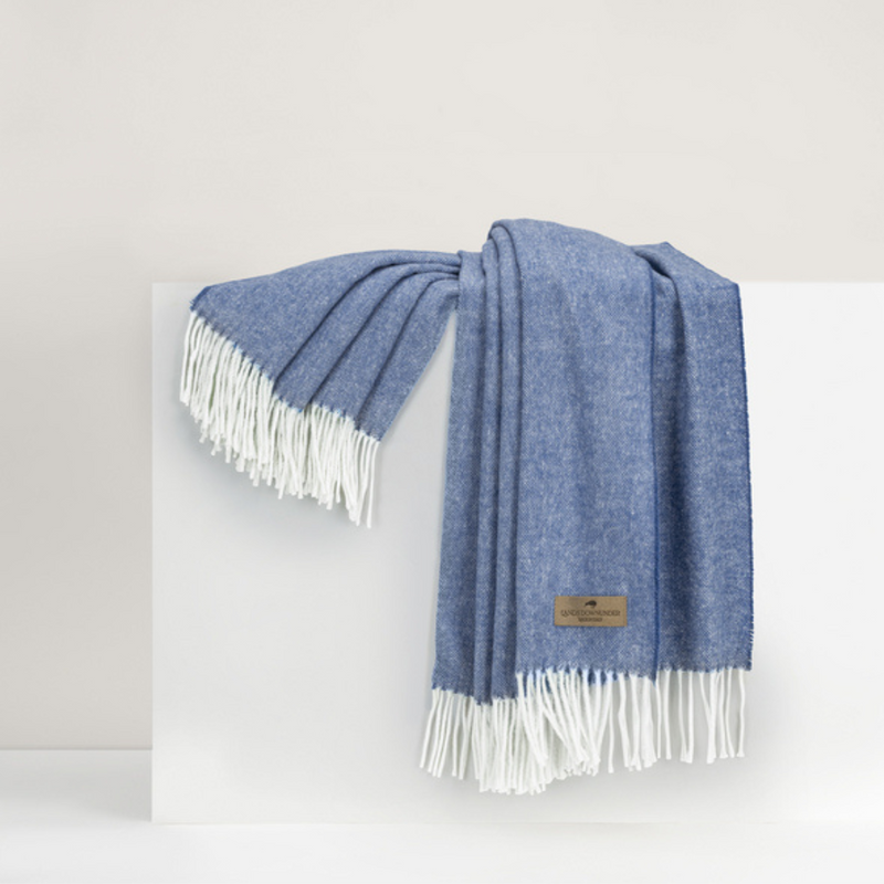 Azure Italian Throw