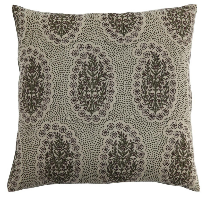 Winfleur Olive Pillow 22"x22"