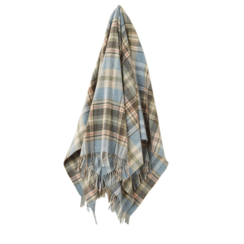 Glen Coe Tartan Wool Throw