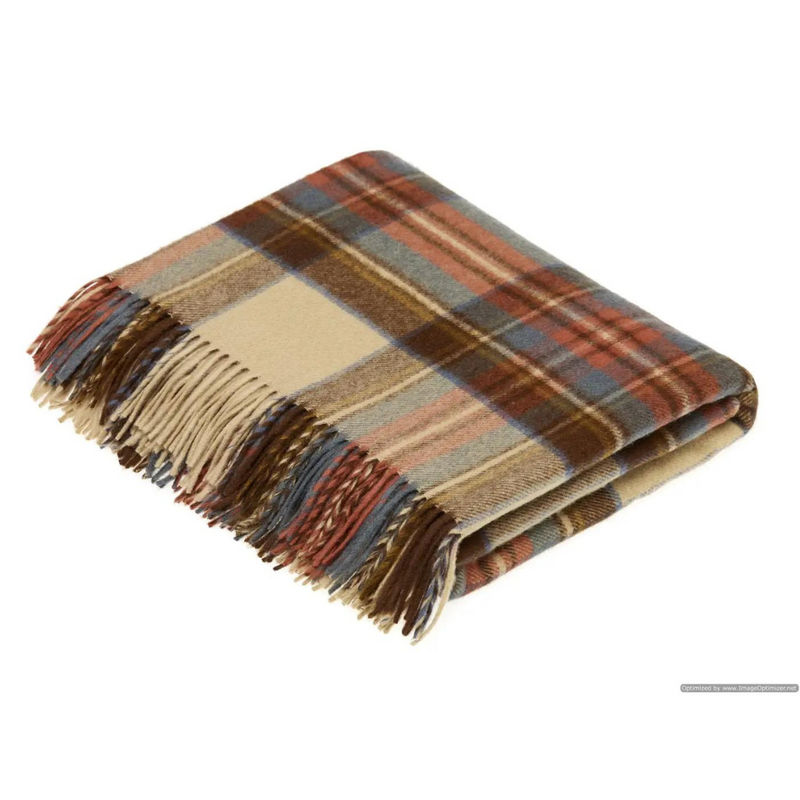 Tartan Throw, Antique Dress Stewart