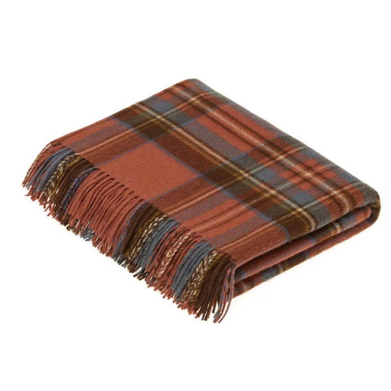 Tartan Throw, Antique Royal Stewart