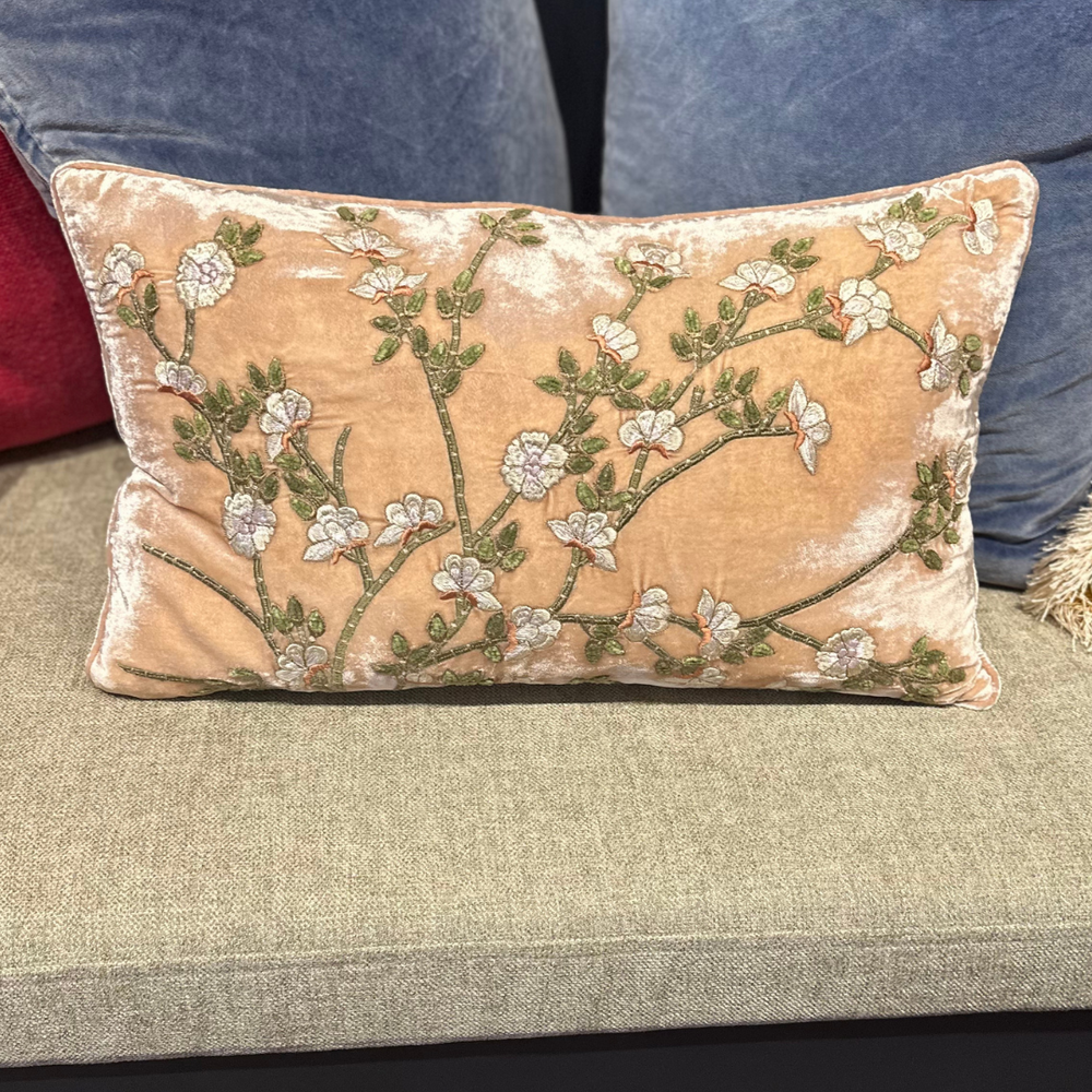 Anke Drechsel Tuileries Rose Quartz Cushion, 12