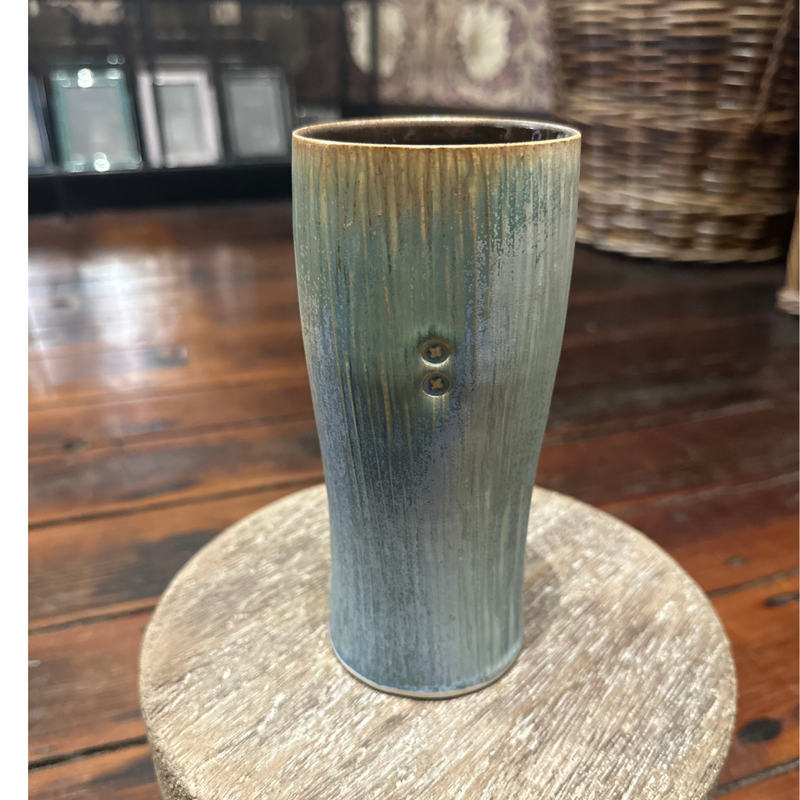 Round Blue Tumbler