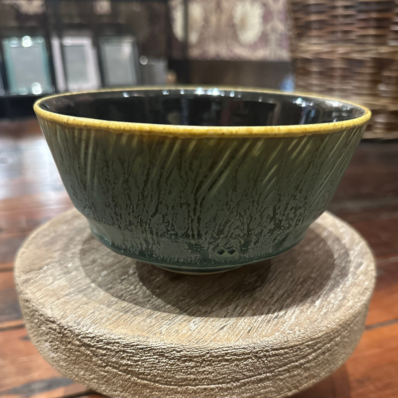 6" Wide Turquoise Bowl