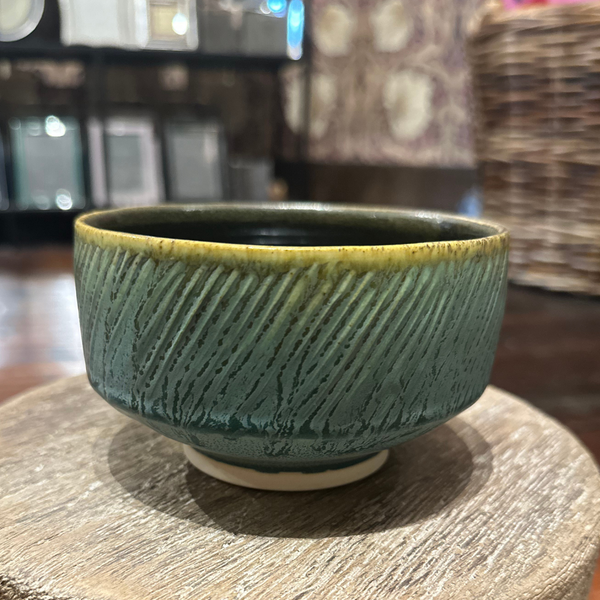 Medium Low Turquoise Bowl