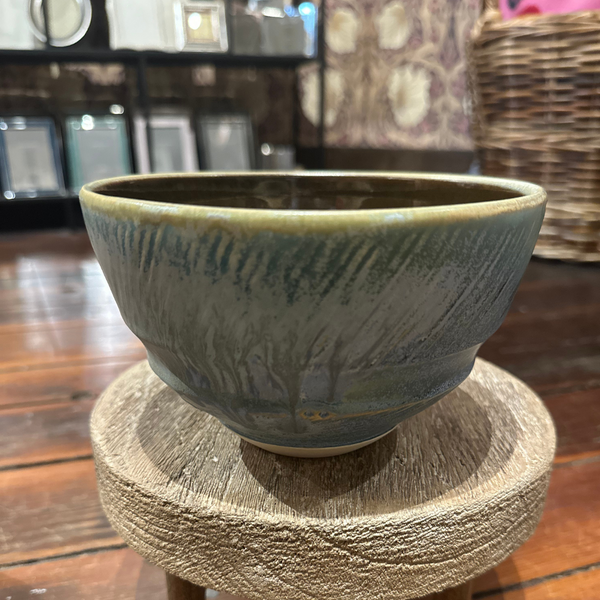 6.5" Wide Blue Bowl