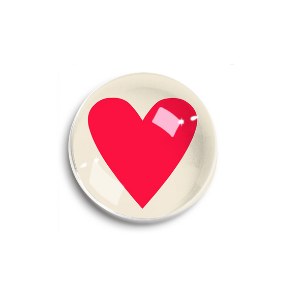 Heart You Glass Paperweight