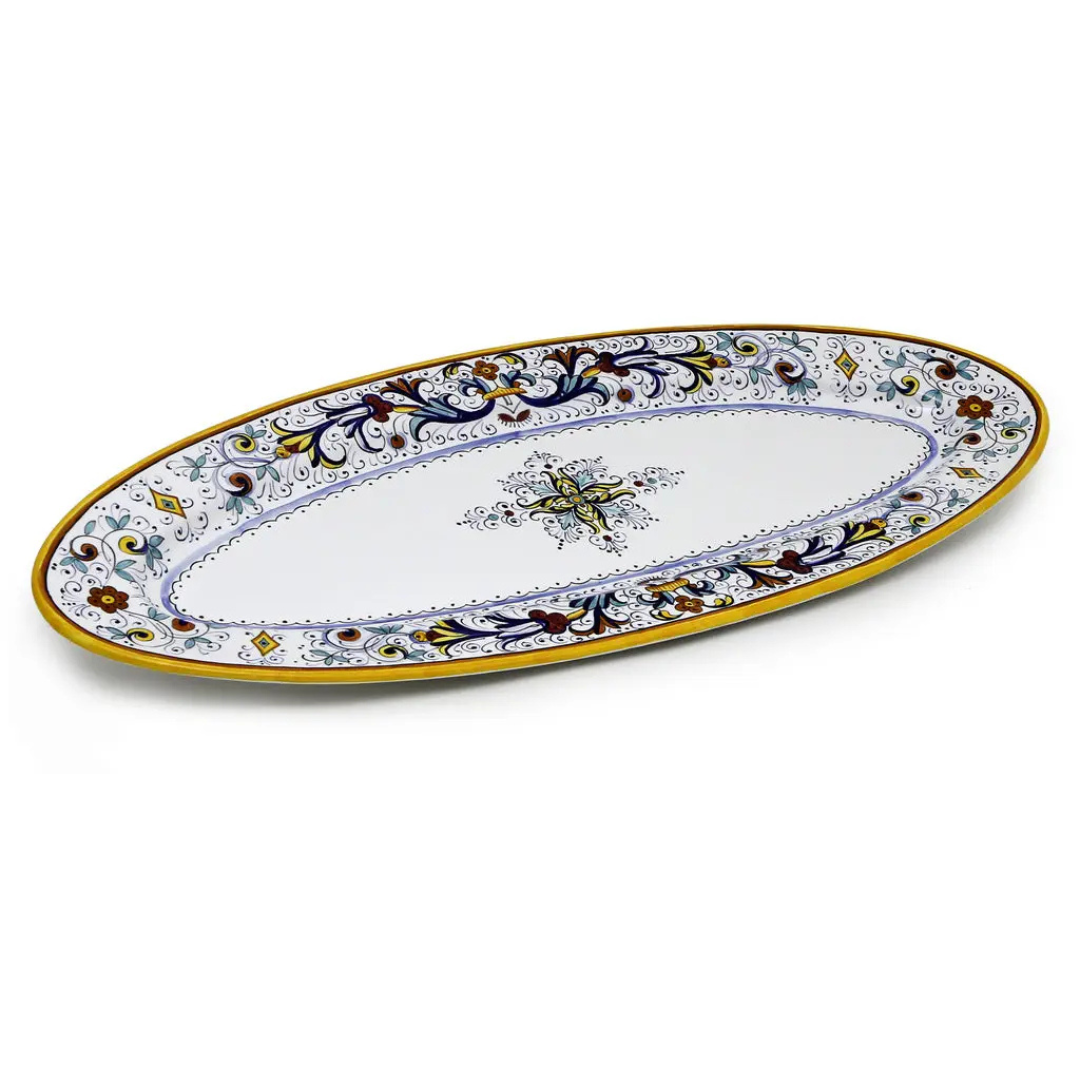 Ricco Deruta Oval Platter – Stewart House