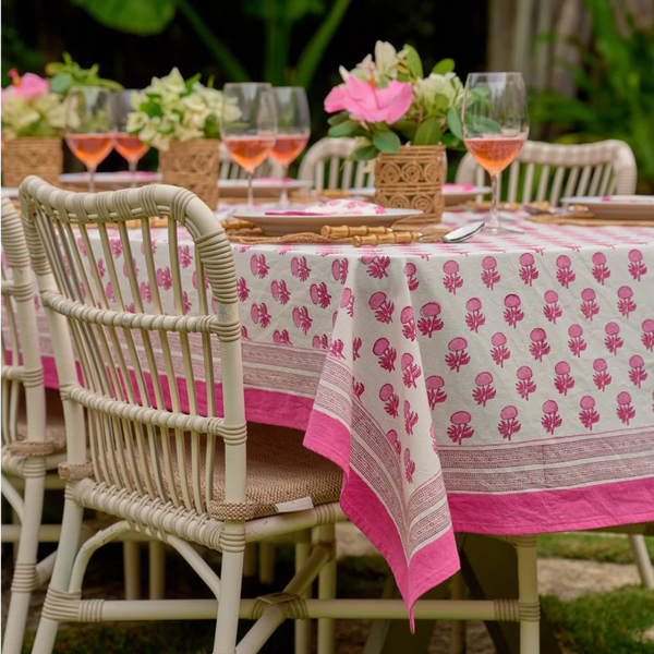 Rose Wine Tablecloth