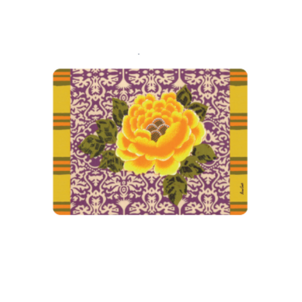 Sunrise Rectangular Lavender Masonite Placemat