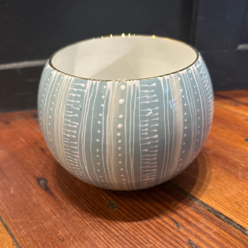 Slate Calypso Small Belly Bowl