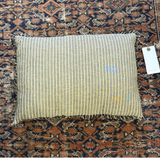 Mustard Striped Pillow