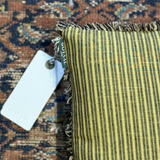 Mustard Striped Pillow