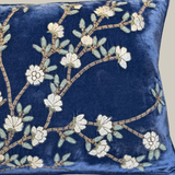 Tuileries Cobalt Cushion, 12"x20"