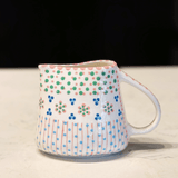 White/Pink Saucy Jug