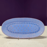 Lilac/Pink Oval Platter