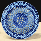 Blue Cake Plate