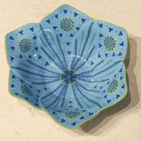 Light Blue Large Tulip Salad Bowl