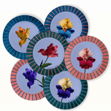 S/6 Paper Bloom Coasters