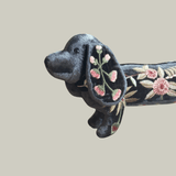 Madame Bovary Mini  Charcoal Dachshund