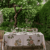 Linen Roses Tablecloth