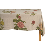 Linen Roses Tablecloth