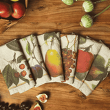 Orchard Fruits Napkins, S/6