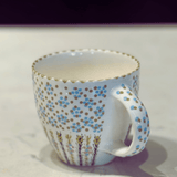 Blue Wheat Jumbo Mug