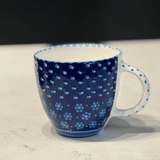 Blue Dots Jumbo Mug