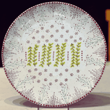 Wintergreen Cake Plate