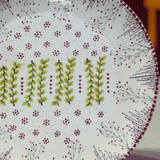 Wintergreen Cake Plate