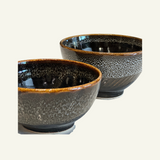 Nichibei Brown Speckled Bowl, Small