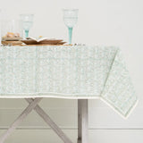 Seashell Seafoam Tablecloth