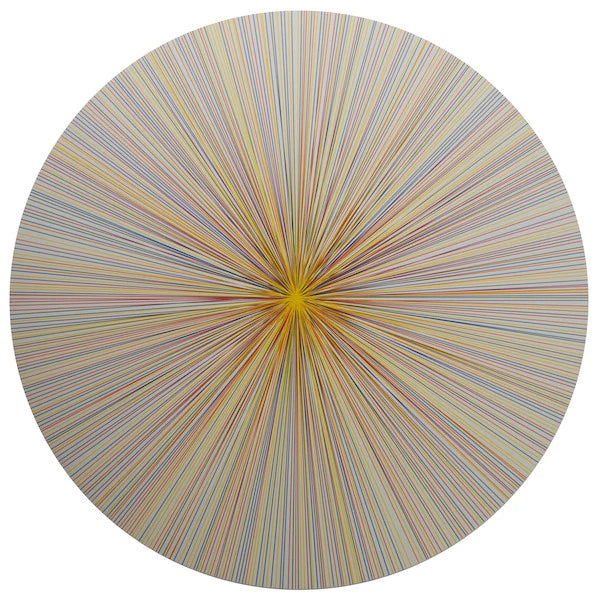 Trivet Yellow Multi Line