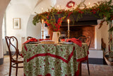 Baies de Houx Red & Green Tablecloth