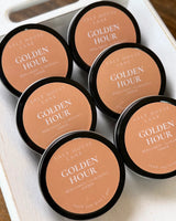 Golden Hour Wooden Wick Candle