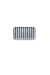 White Blue Stripe Linen Tray