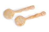 S/2 Blush Salad Servers