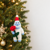 Christmas Yeti Ornament