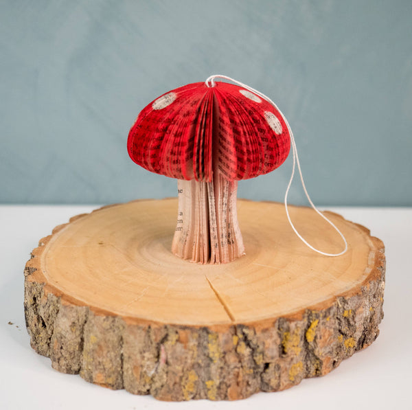 Mushroom Christmas Ornament