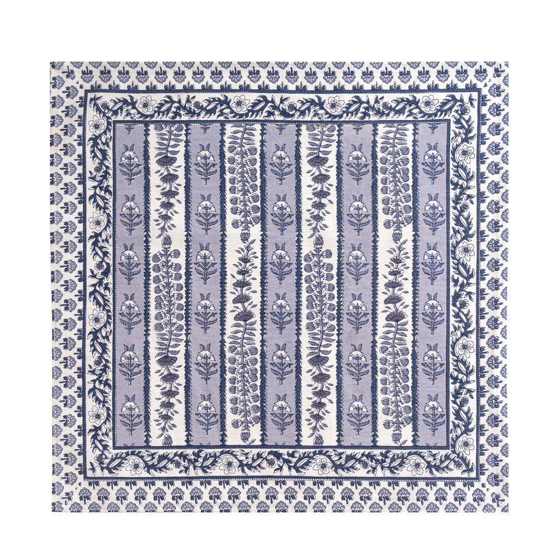S/4 Avignon Napkins Blue & Marine