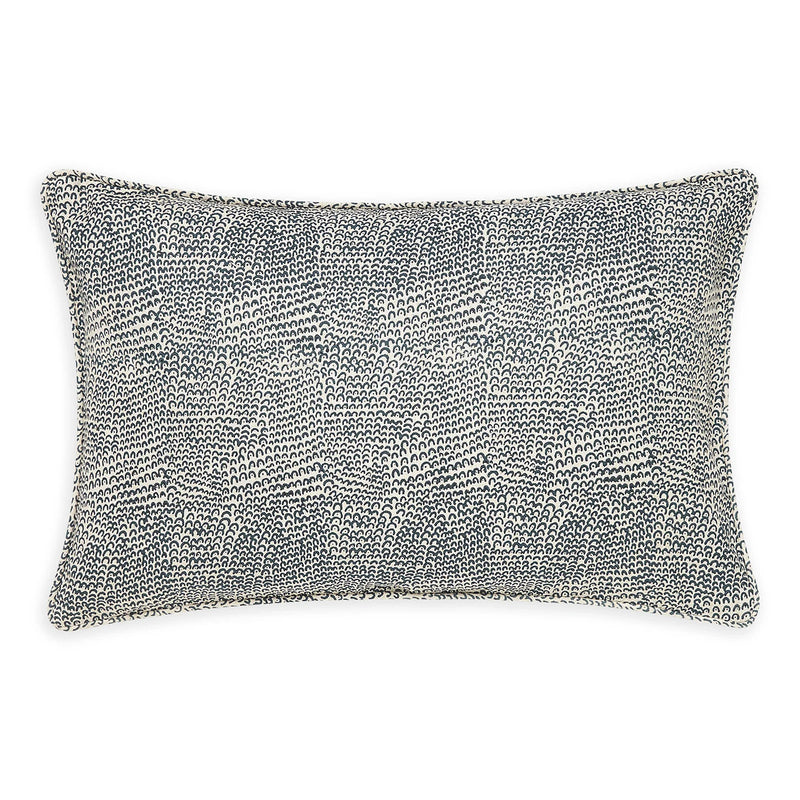 Bungles Indian Teal Linen Pillow