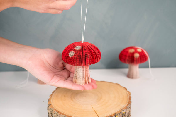 Mushroom Christmas Ornament