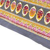 Pansy Red & Grey | French Tablecloths