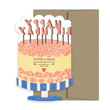 Bday Cake Die-Cut Card