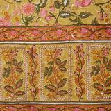 Damaris Pink & Mustard Tablecloth