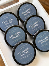Atlantic Shore Wooden Wick Candle