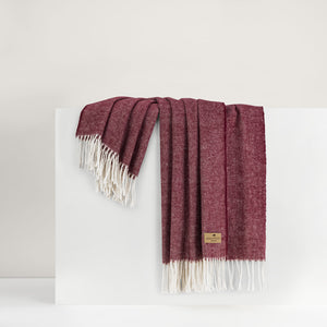 Cranberry Italian Throw